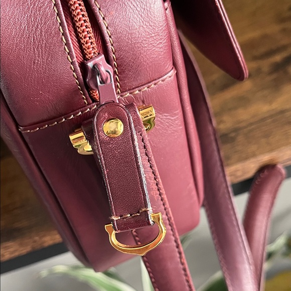 Cartier Deep Red Leather Crossbody Bag - Picture 7 of 17